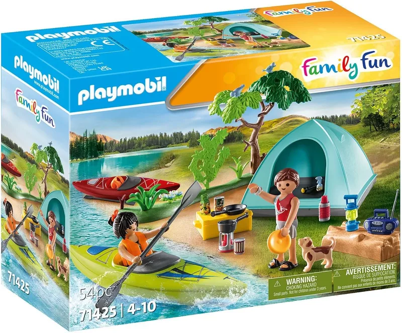 פליימוביל קמפינג עם מדורה 71425 - Playmobil