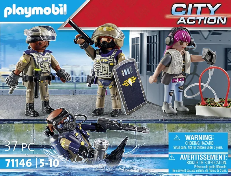 פליימוביל יחידה טקטית סט דמויות 71146 - Playmobil