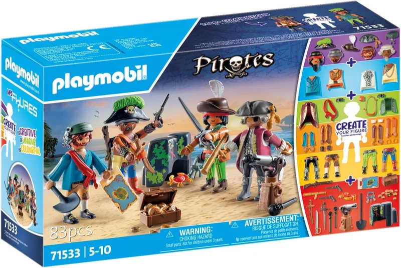 פליימוביל הדמויות שלי פיראטים 71533 - Playmobil