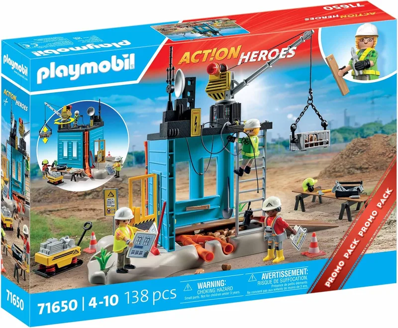 פליימוביל אתר בנייה 71650 - Playmobil
