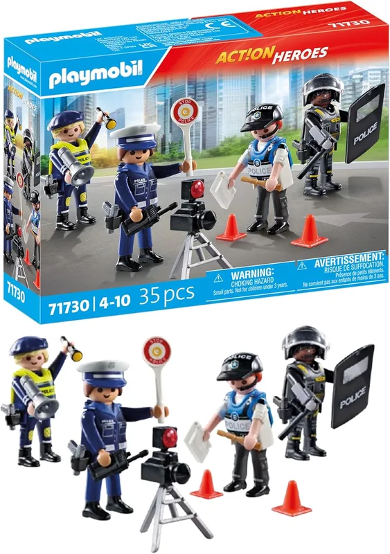פליימוביל סט דמויות משטרה 71730 - Playmobil