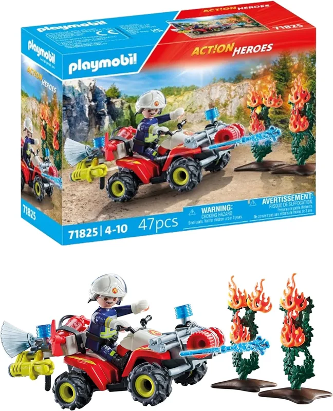פליימוביל טרקטורון כיבוי אש 71825 - Playmobil