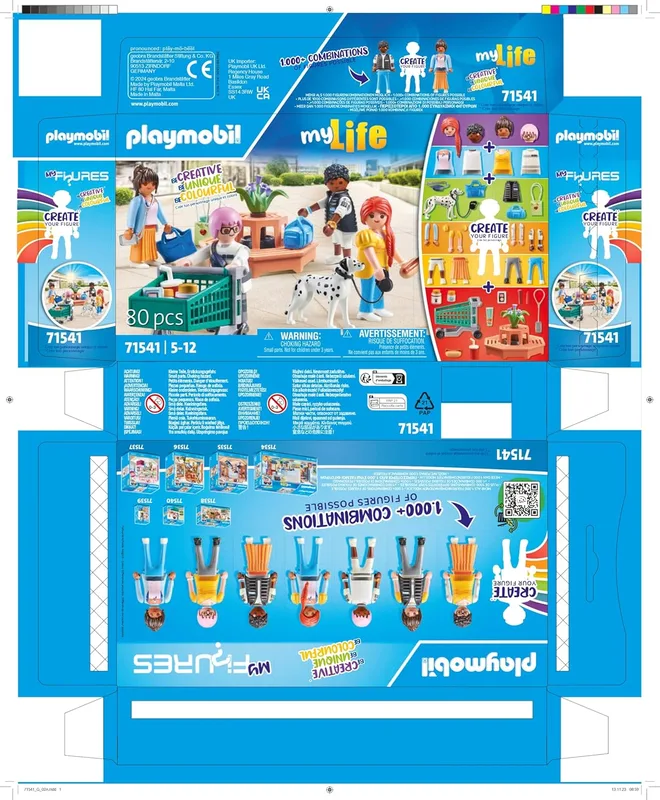פליימוביל הדמויות שלי קניות 71541 - Playmobil