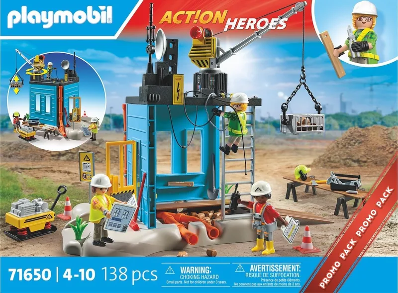 פליימוביל אתר בנייה 71650 - Playmobil