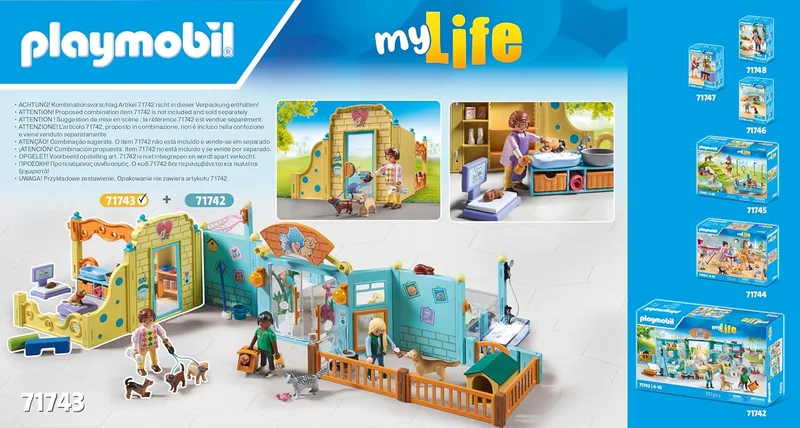 פליימוביל מרכז טיפול בגורים 71743 - Playmobil