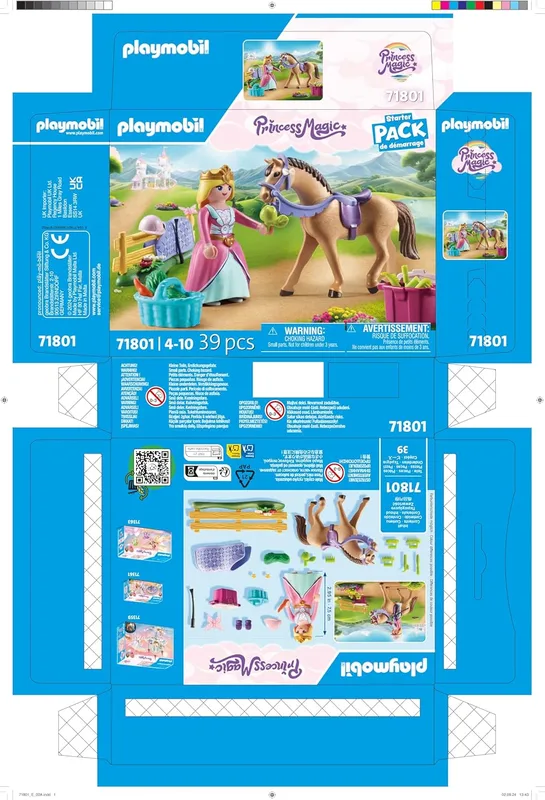 פליימוביל חבילת נסיכה עם סוס 71801 - Playmobil