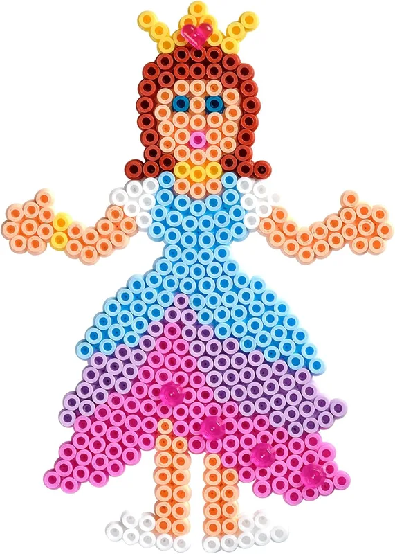 חרוזי גיהוץ קופסא בינונית נסיכה ובנות ים - Hama