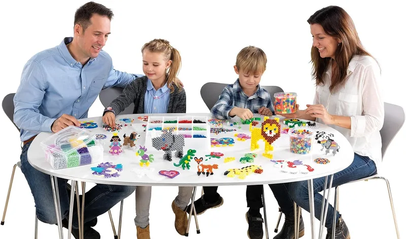 חרוזי גיהוץ קופסא בינונית נסיכה ובנות ים - Hama