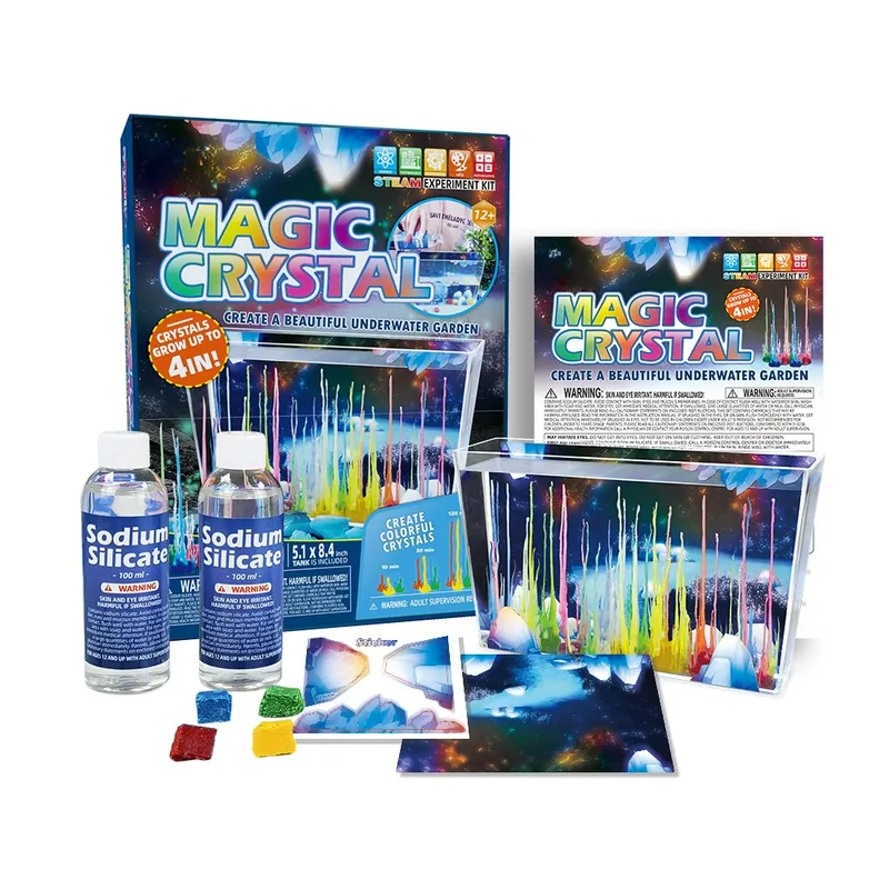 ערכה לגידול אקווריום עם קריסטלים - Shin Shin