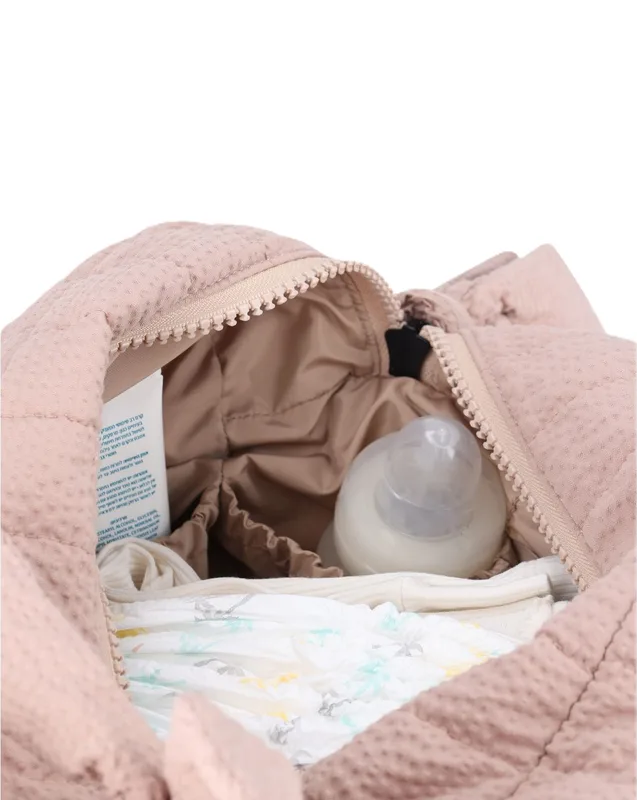 תיק עגלה אמה ורוד עתיק - Minene