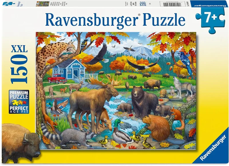 פאזל 150 חלקים - אסיפה בטבע - Ravensburger
