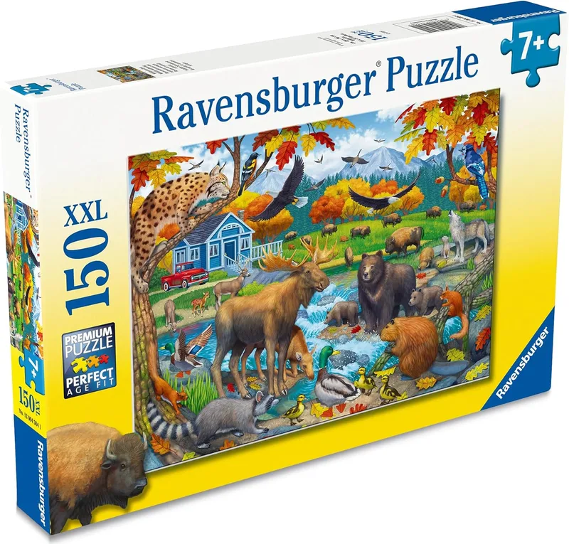 פאזל 150 חלקים - אסיפה בטבע - Ravensburger