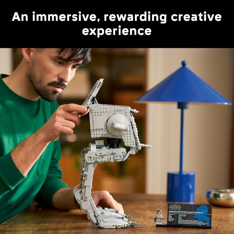 לגו מלחמת הכוכבים AT -ST מהלך 75417 - Lego