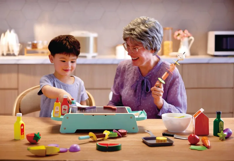 סט גריל ברביקיו נייד - HAPE