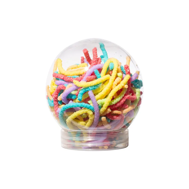 Noodlez – משחק סנסורי נודלס – קופסה עגולה 50 גרם – מיקס צבעים - Superkids