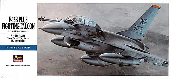 מטוס להרכבה F16B בז - Hasegawa