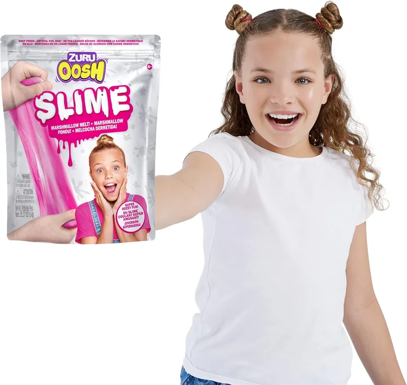 סליים סופר מבריק - ורוד 800 גרם - Zuru