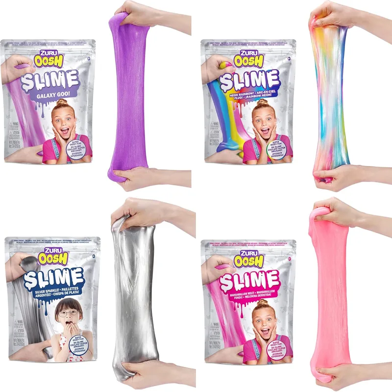 סליים סופר מבריק - ורוד 800 גרם - Zuru