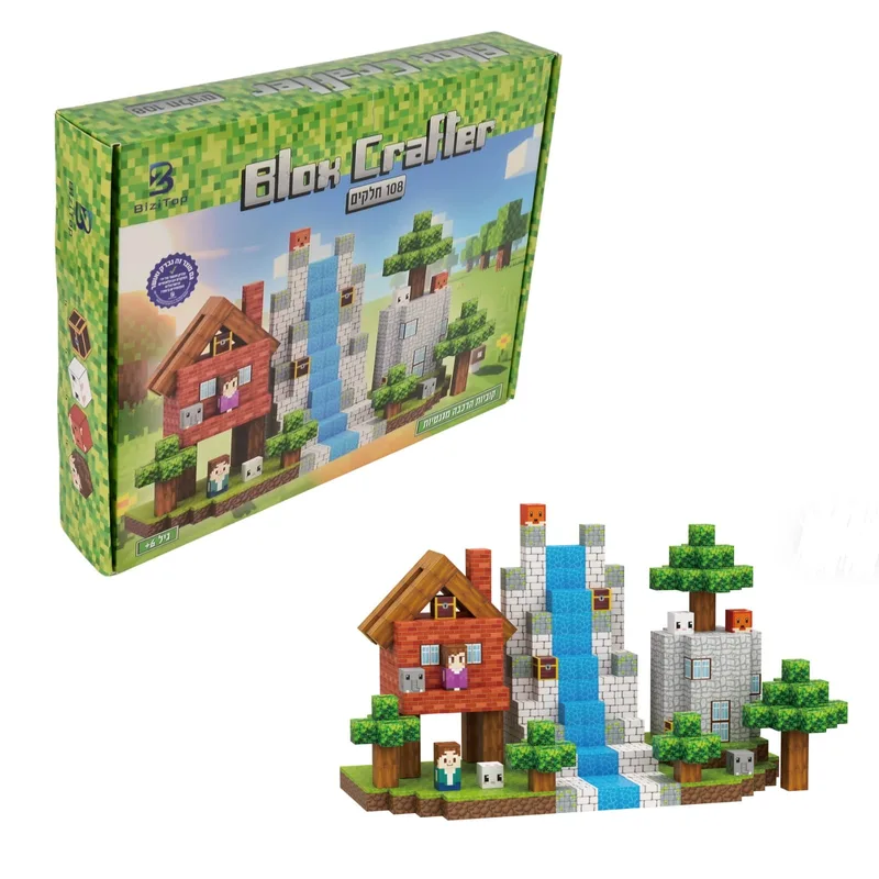 בלוק קראפטר 108 חלקים בית העץ - Blox Crafter