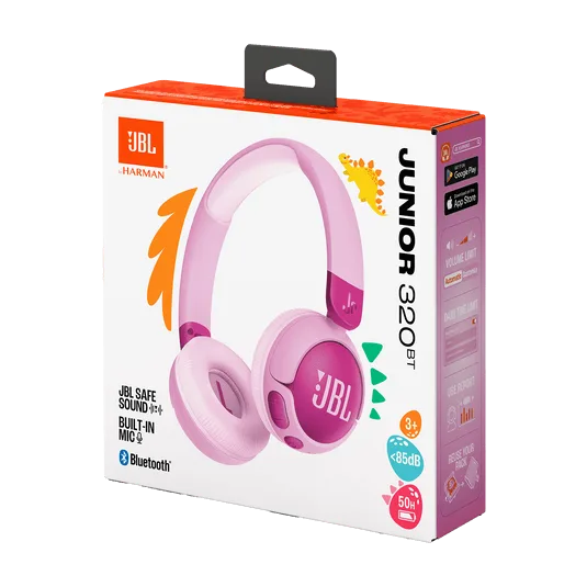 אוזניות קשת אלחוטיות לילדים JR320BT סגול - JBL