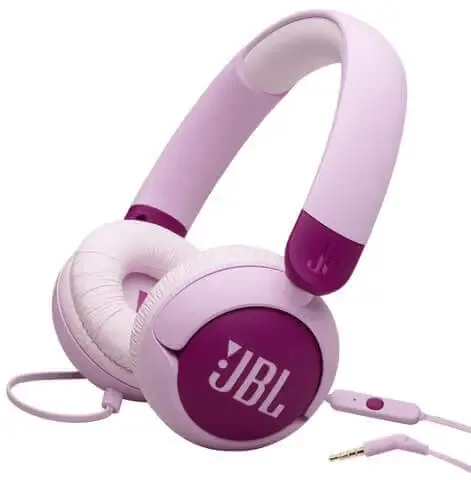 אוזניות קשת חוטיות לילדים JR320 סגול - JBL