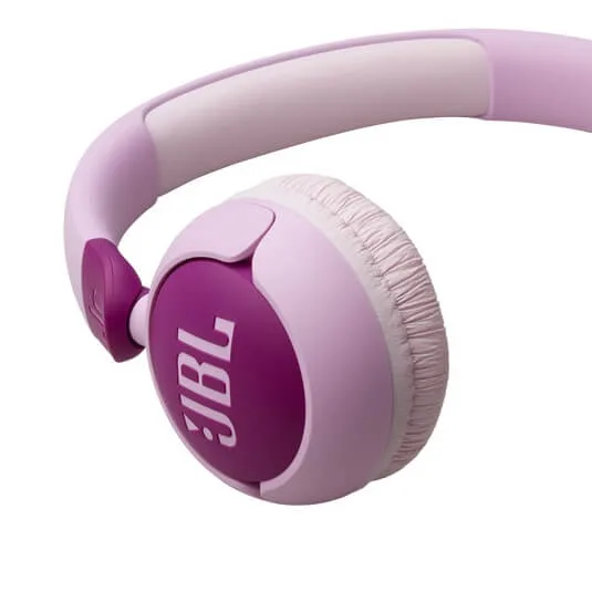 אוזניות קשת חוטיות לילדים JR320 סגול - JBL