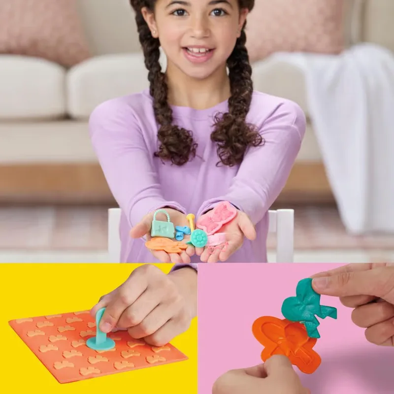 פליידו אביזרים לבובת ברבי פנינים וקשתות - Play-Doh