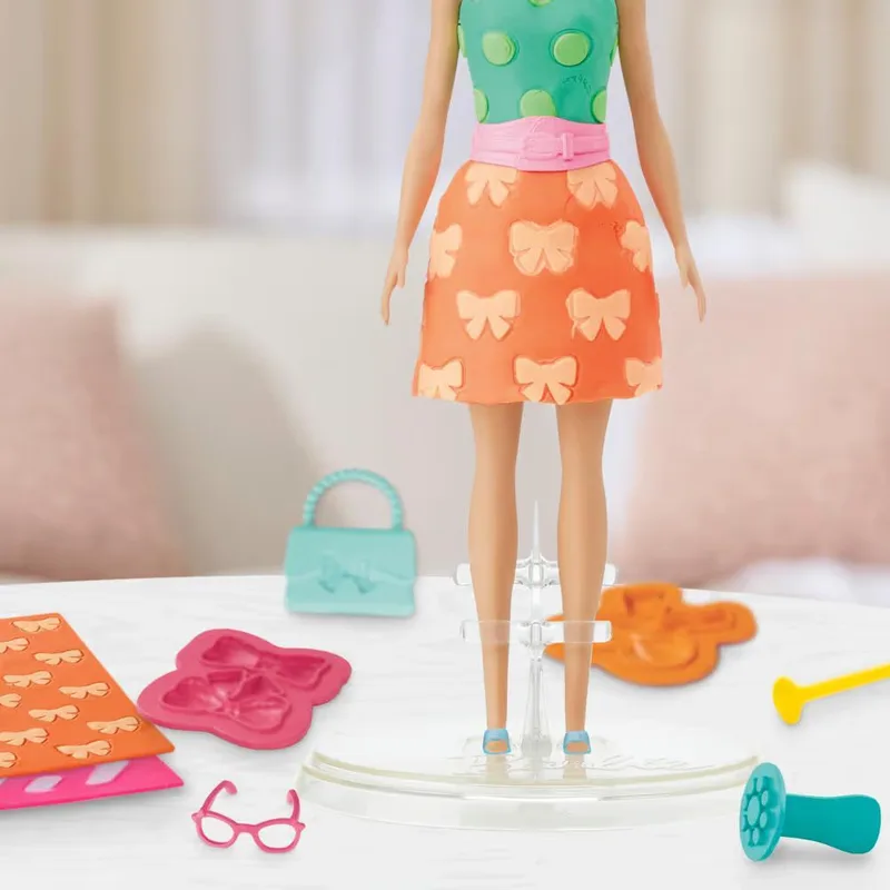 פליידו אביזרים לבובת ברבי פנינים וקשתות - Play-Doh