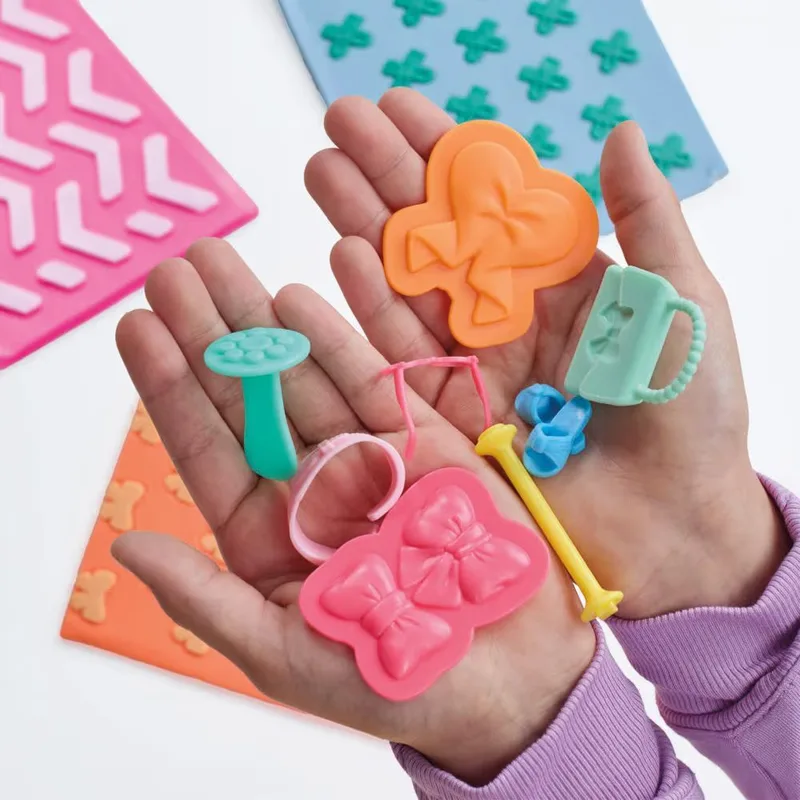 פליידו אביזרים לבובת ברבי פנינים וקשתות - Play-Doh
