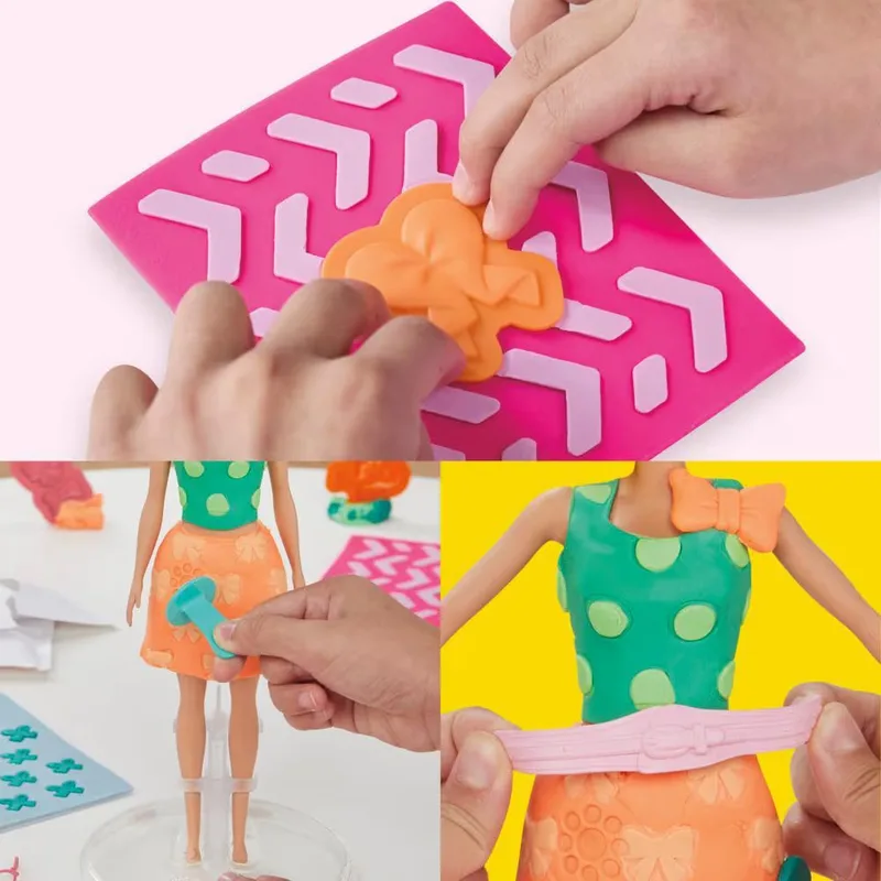 פליידו אביזרים לבובת ברבי פנינים וקשתות - Play-Doh