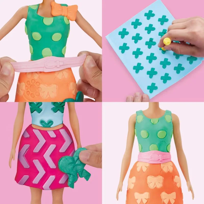 פליידו אביזרים לבובת ברבי פנינים וקשתות - Play-Doh