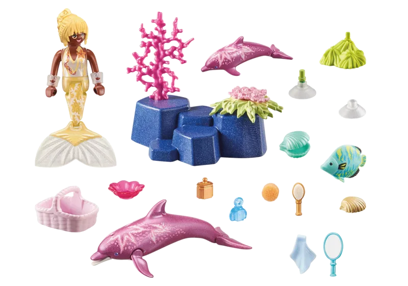 פליימוביל בת ים עם דולפינים 71501 - Playmobil