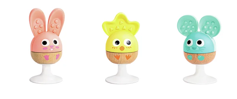 האפה שלישיית רעשנים מחייכים - Hape
