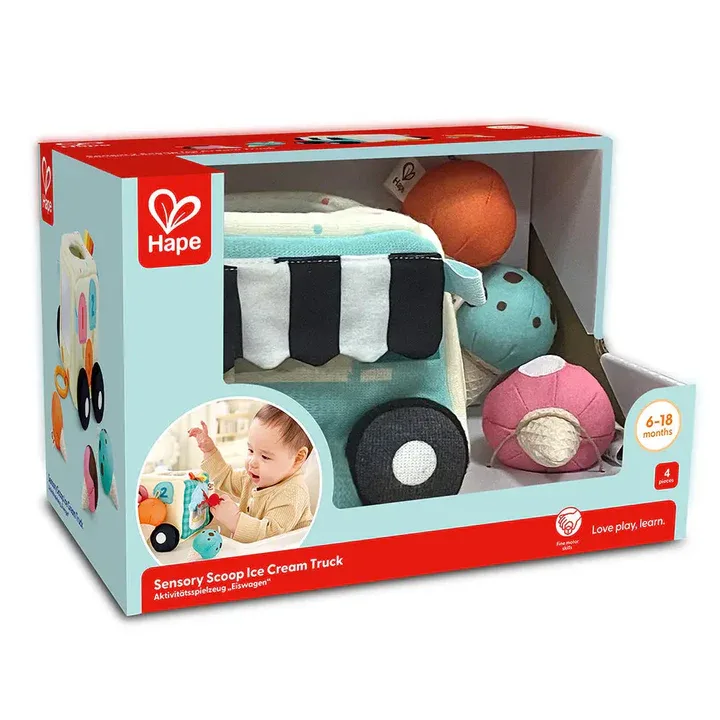 האפה קוביית פעילות משאית גלידה - Hape