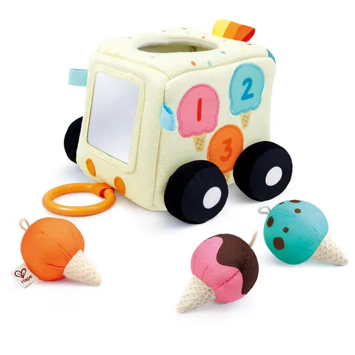 האפה קוביית פעילות משאית גלידה - Hape