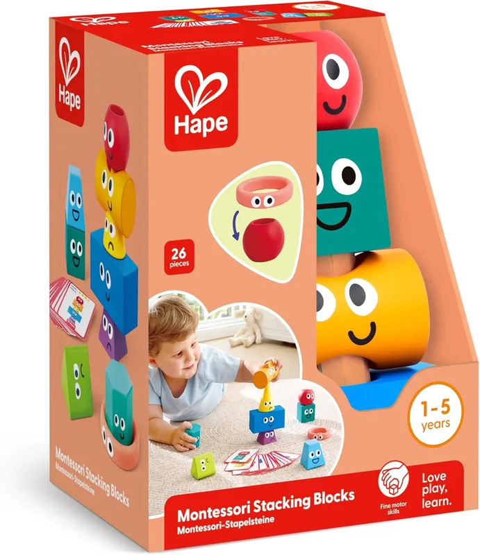 משחק קוביות מונטסורי - Hape