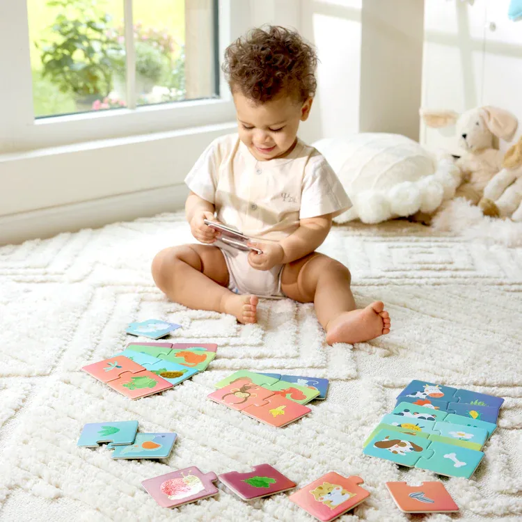 פאזל התאמת חיות ומאכלים - Hape