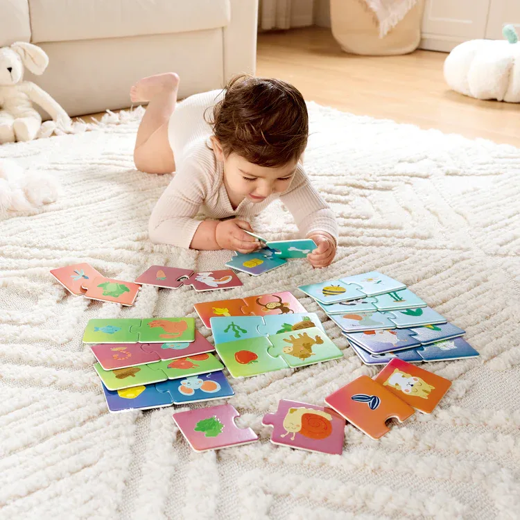 פאזל התאמת חיות ומאכלים - Hape