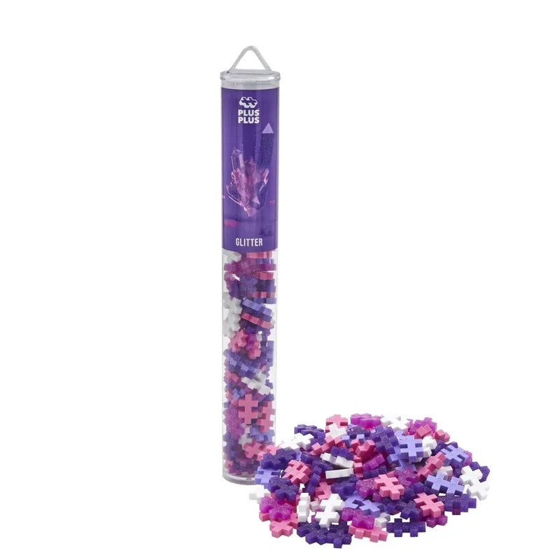 פלוס פלוס טיובה 100 חלקים - מנצנץ - Plus Plus