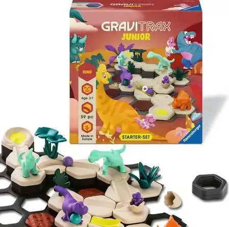 גרביטראקס (Gravitrax) ג';וניור דינוזאור קטן - Ravensburger
