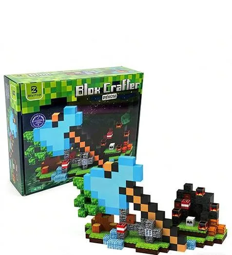 בלוק קראפטר 260 חלקים גרזן ענק - Blox Crafter