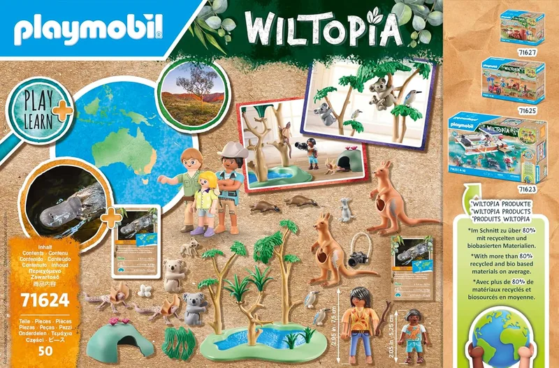 פליימוביל חיות הבר של אוסטרליה 71624 - Playmobil