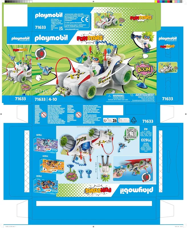 פליימוביל פרופסור מרוצים 71633 - Playmobil