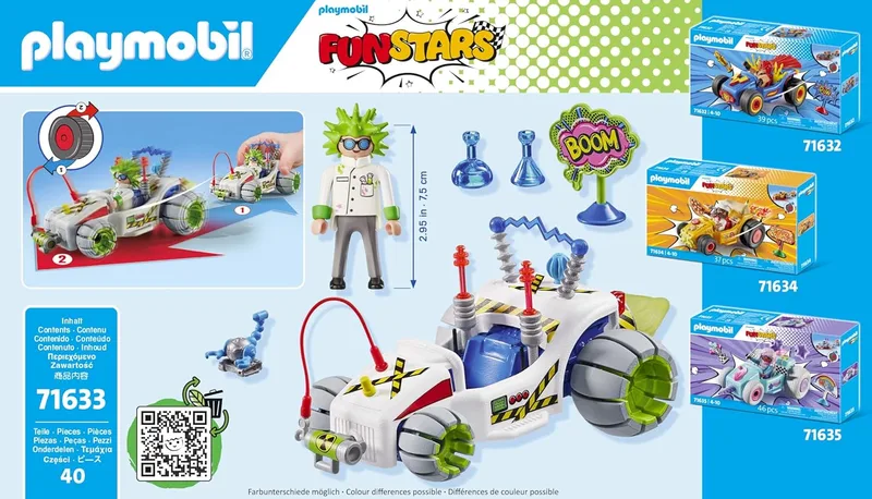 פליימוביל פרופסור מרוצים 71633 - Playmobil