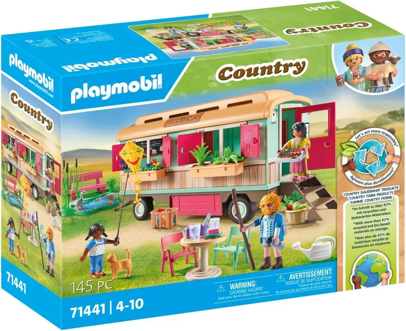 פליימוביל בית קפה על קרון גלגלים 71441 - Playmobil