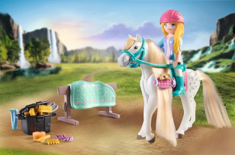 פליימוביל תחנת רחצת סוסים 71354 - Playmobil
