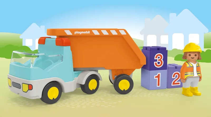 פליימוביל ג';וניור משאית אשפה 71685 - Playmobil