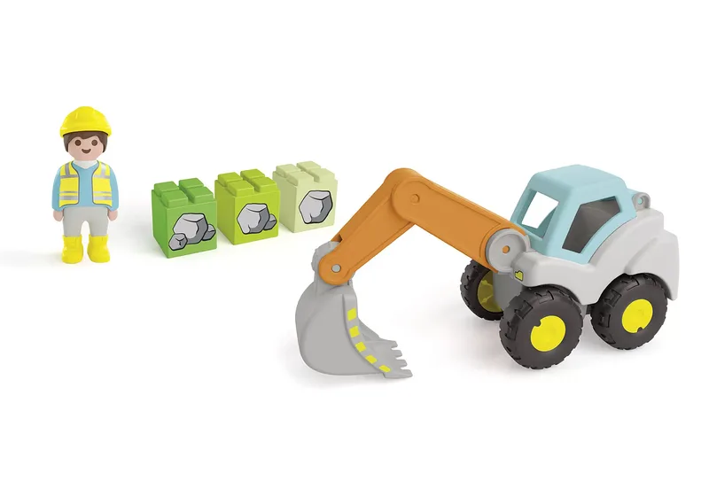 פליימוביל ג';וניור מחפר חפירה 71684 - Playmobil