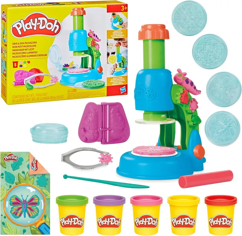 פליידו מיקרוסקופ צורות - Play-Doh