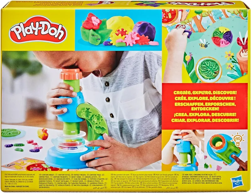 פליידו מיקרוסקופ צורות - Play-Doh